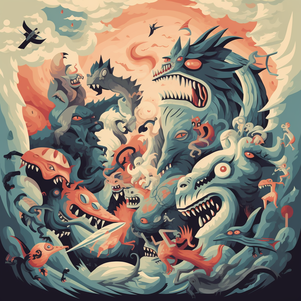 Before time - 32"x32" Canvas
