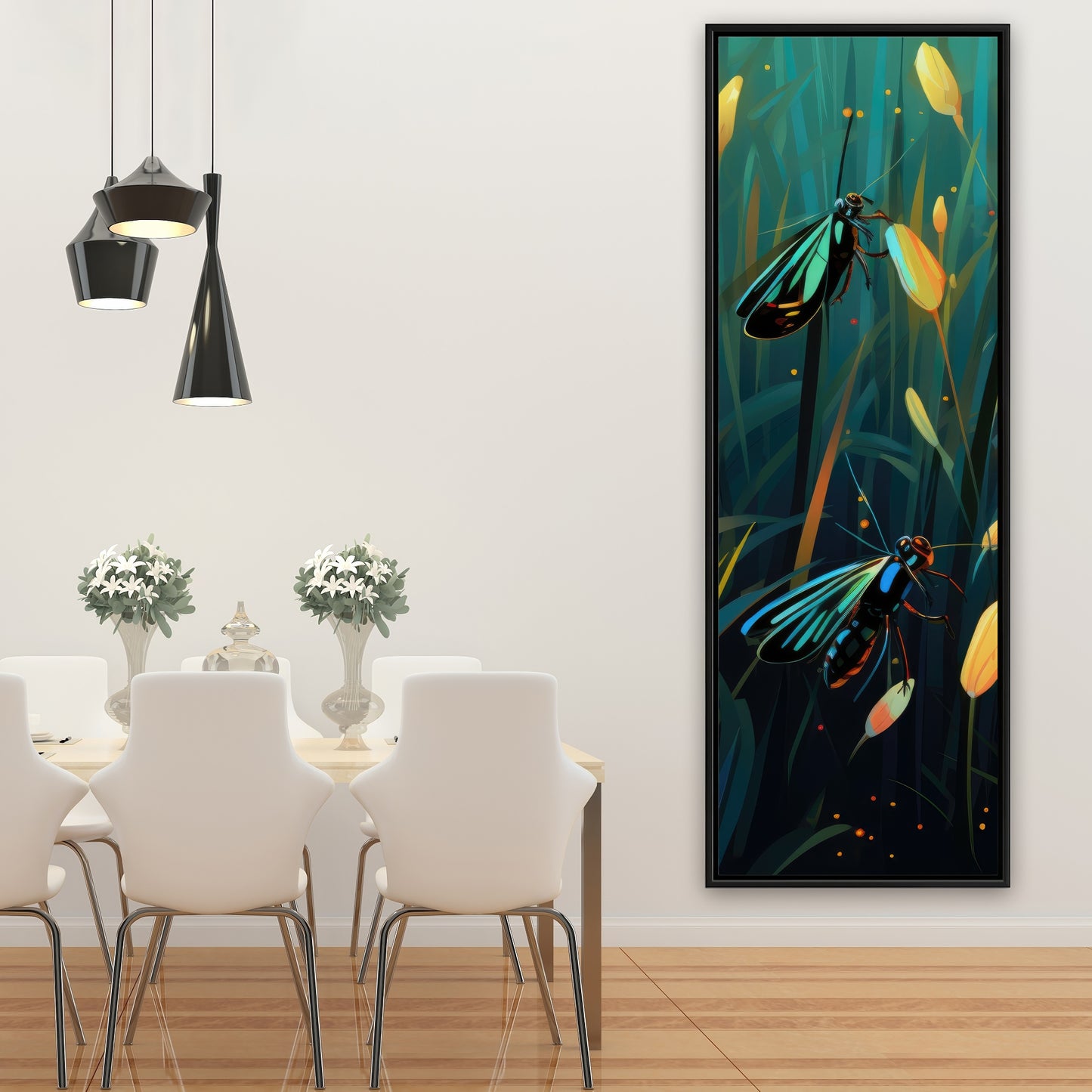 Appealing - Framed Canvas - Print on demand