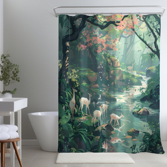 Sipping - Shower Curtain