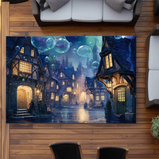 Floating through Beige Outdoor Area Rug | Home Decor Essentials