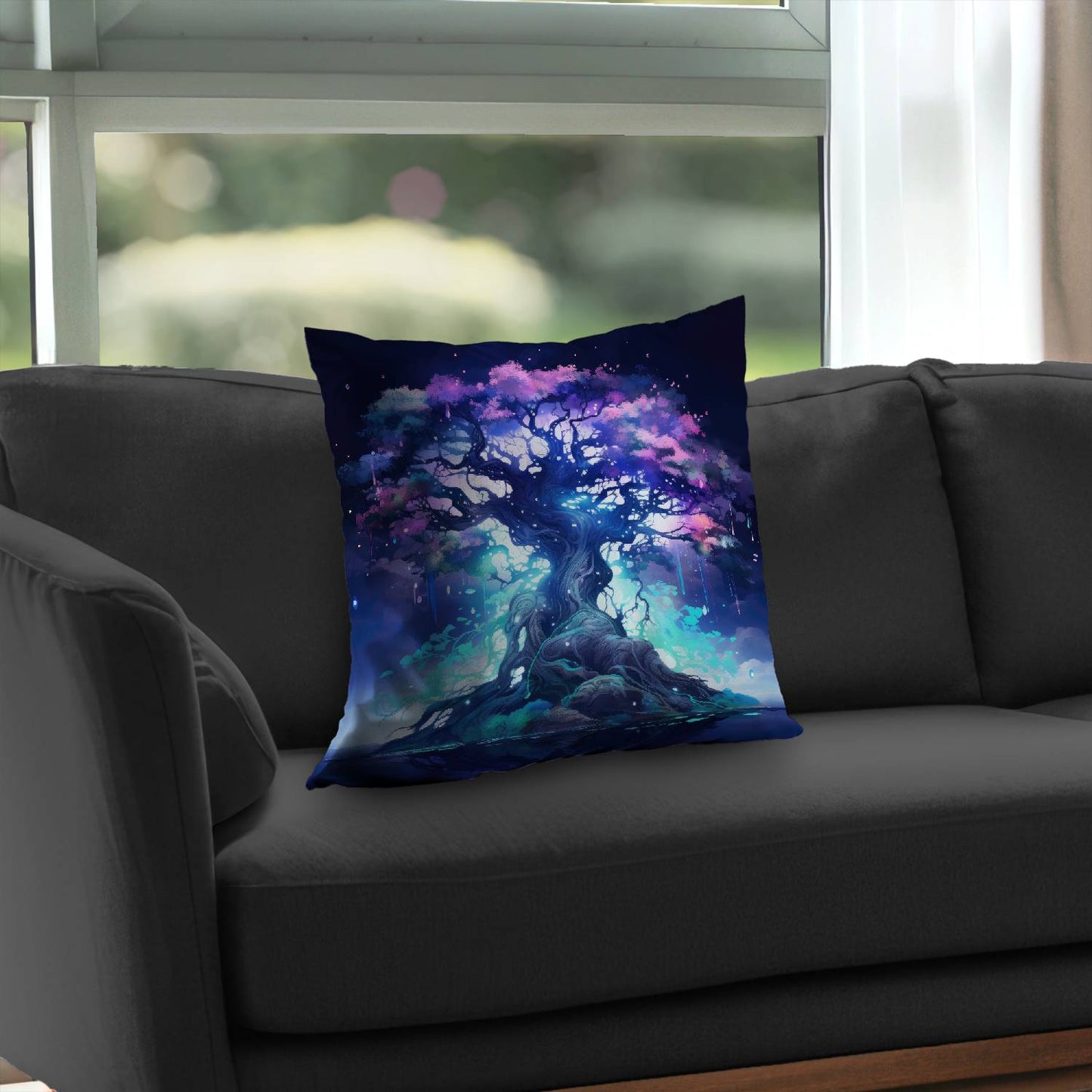 Make a Wish White Poly Twill Throw Pillow - Home Decor Insert