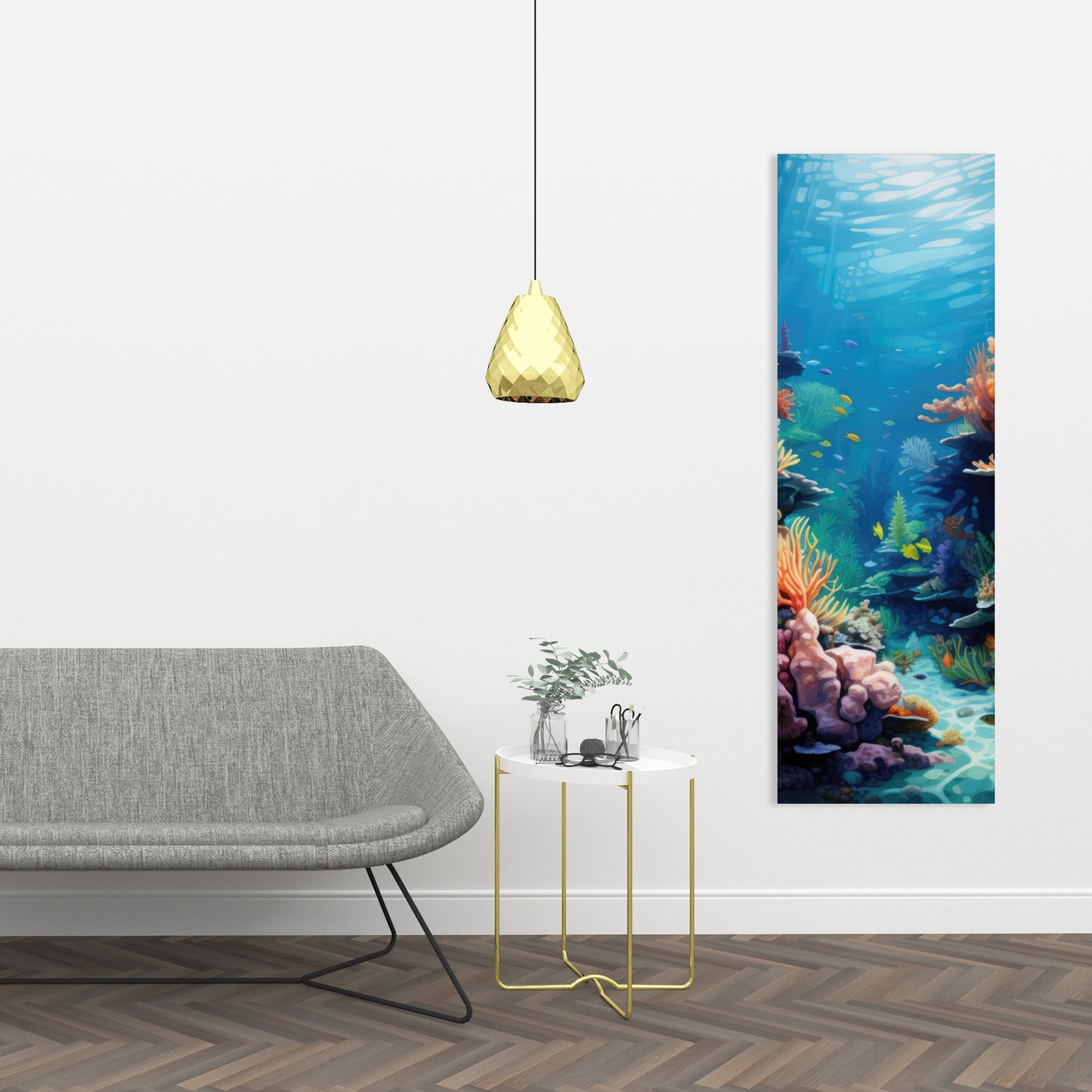 Coral - 32"x32" Canvas