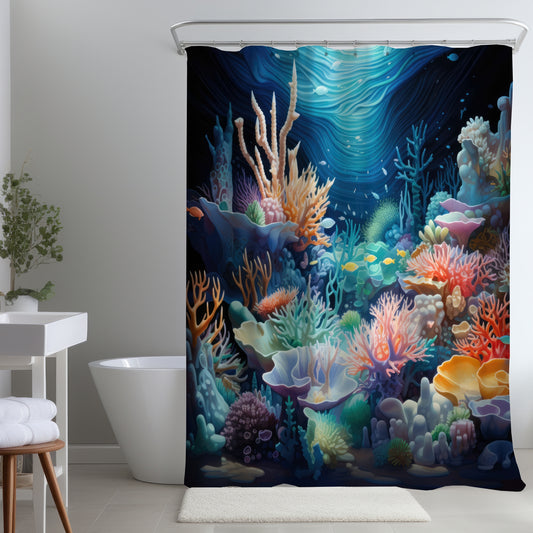 The reef - Shower Curtain