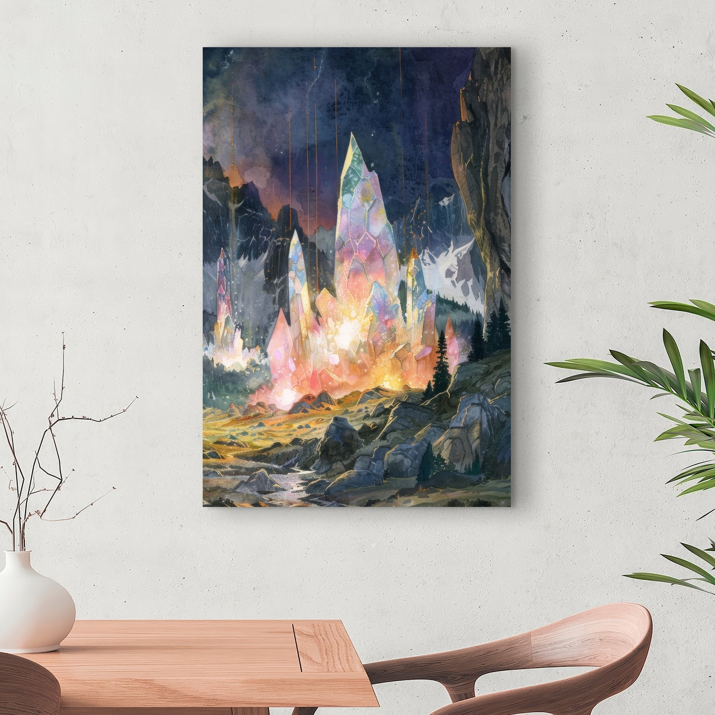 Growing strong - 32"x32" Canvas