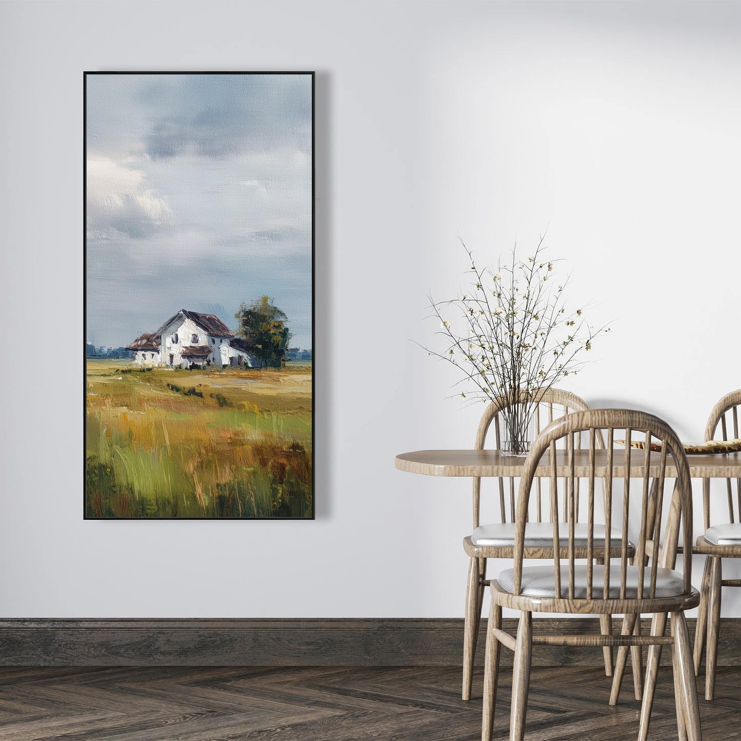 Marsh - 24"x24" Framed canvas