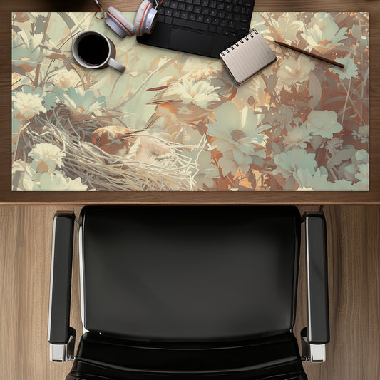 The nest - Desk Mat