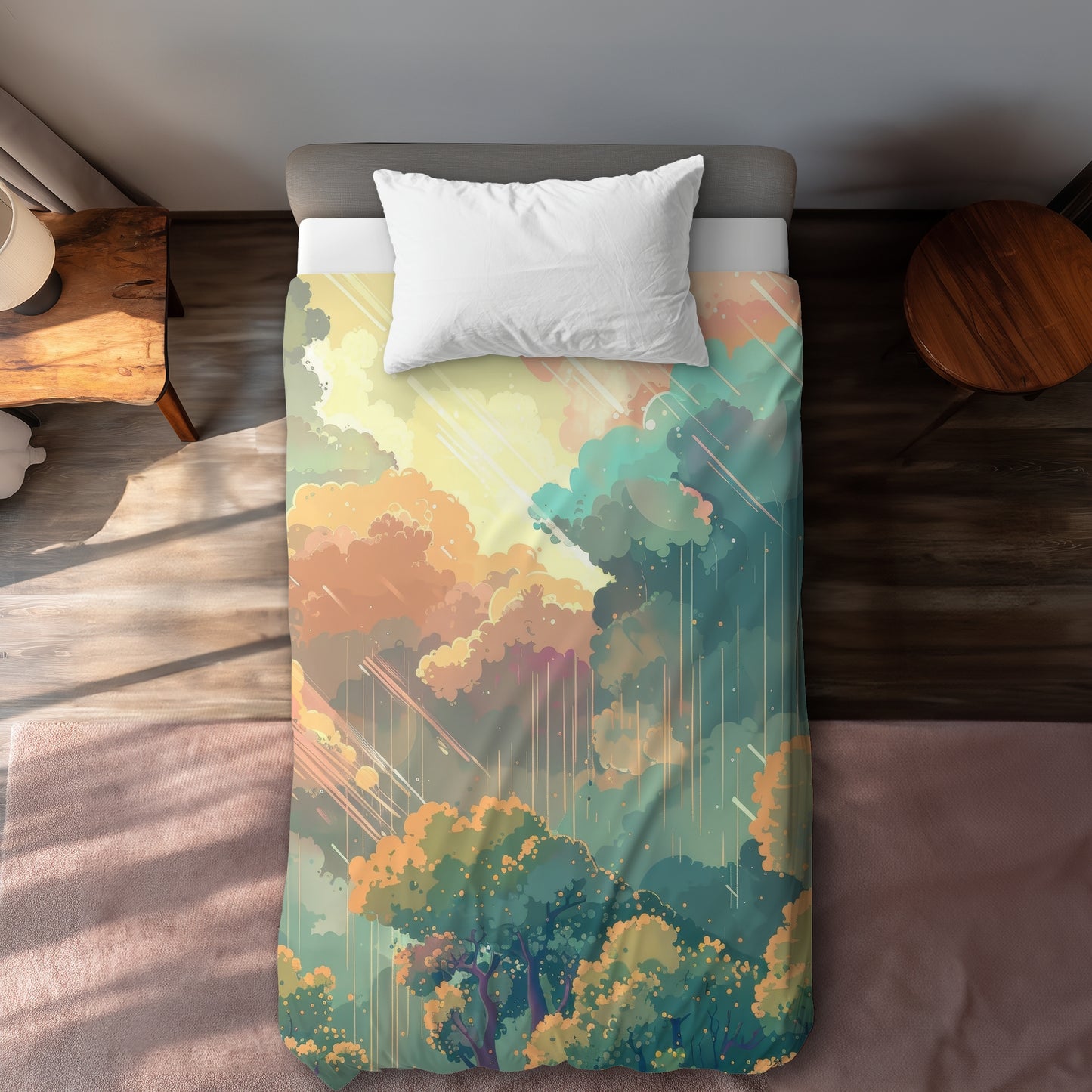 Crystal winds - 88"x88" Duvet Cover