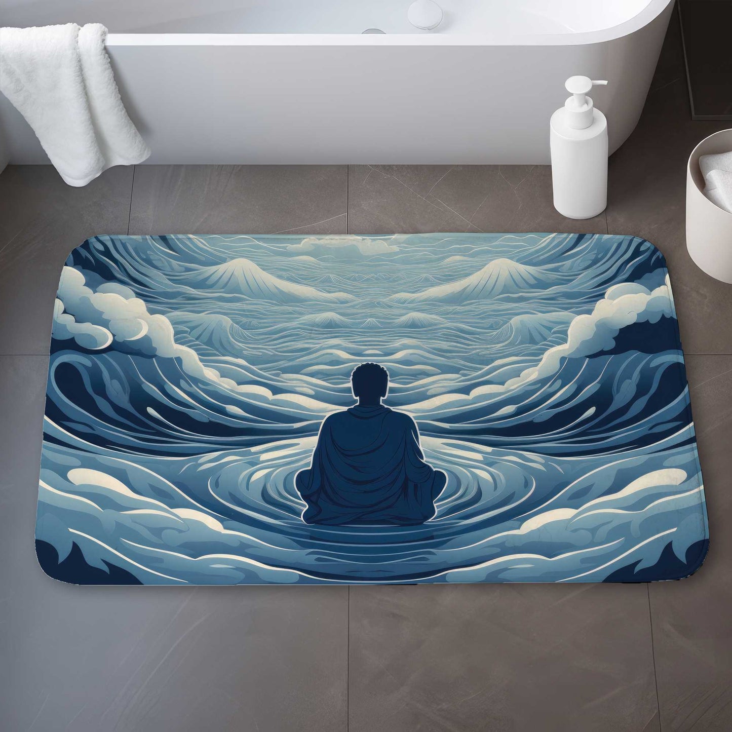 Infinite Wisdom Bath Mat | Stylish Home Decor Rug