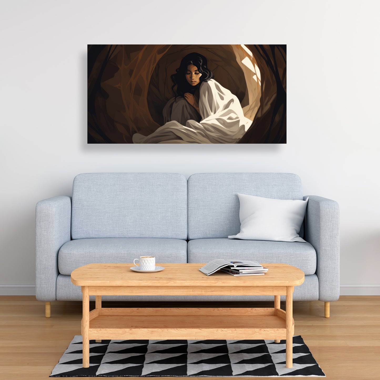 Warm embrace - 32"x32" Canvas