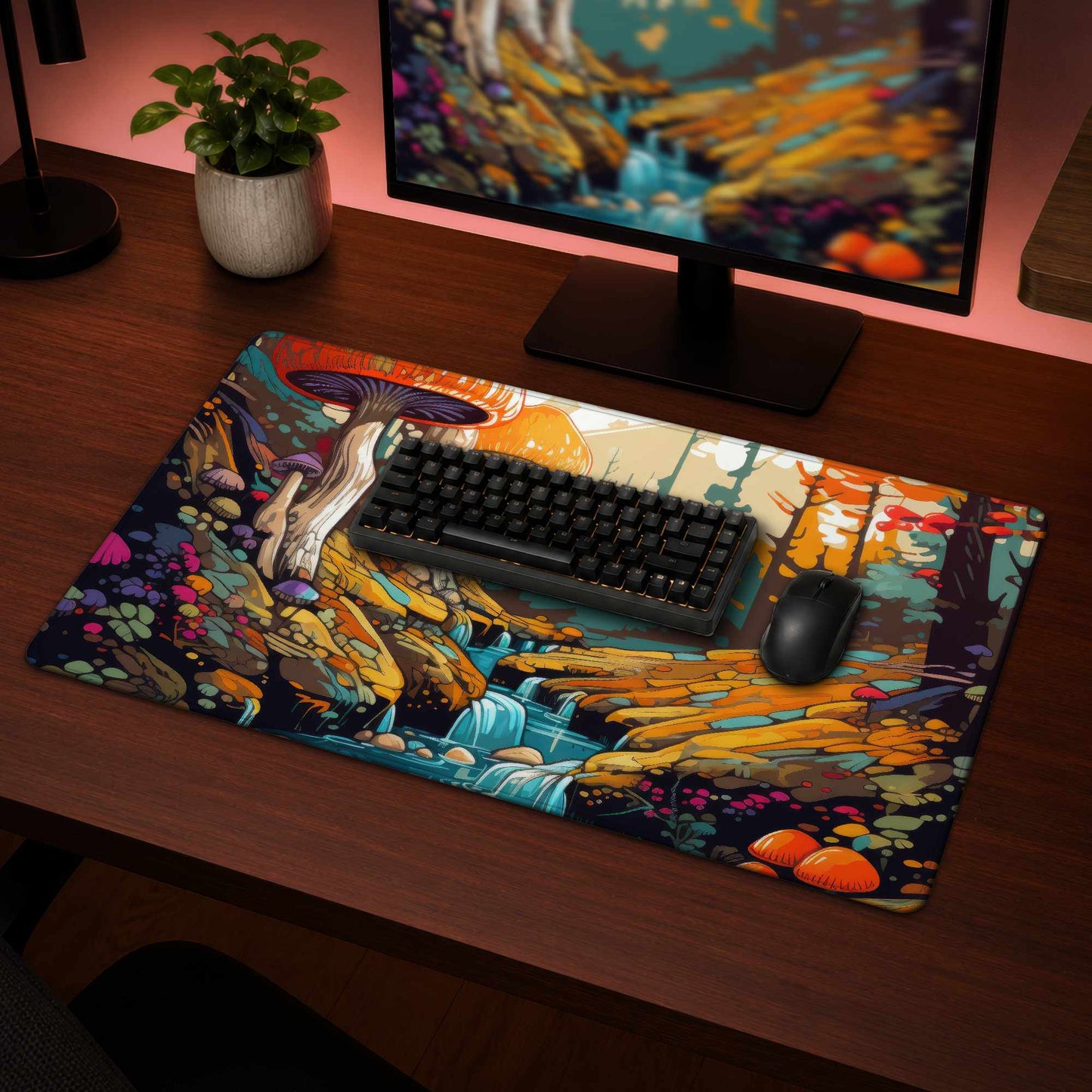 Tapis de bureau Wisdom Inbound | Tapis de bureau élégant pour la décoration intérieure
