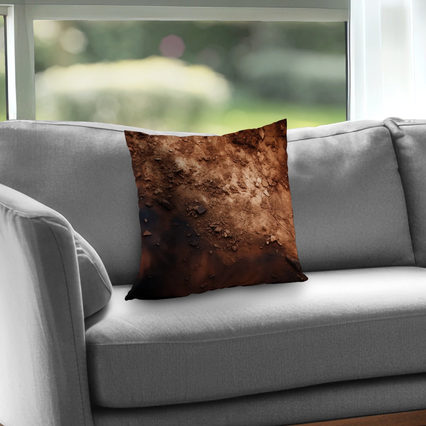 The dark patch - Throw Pillow
