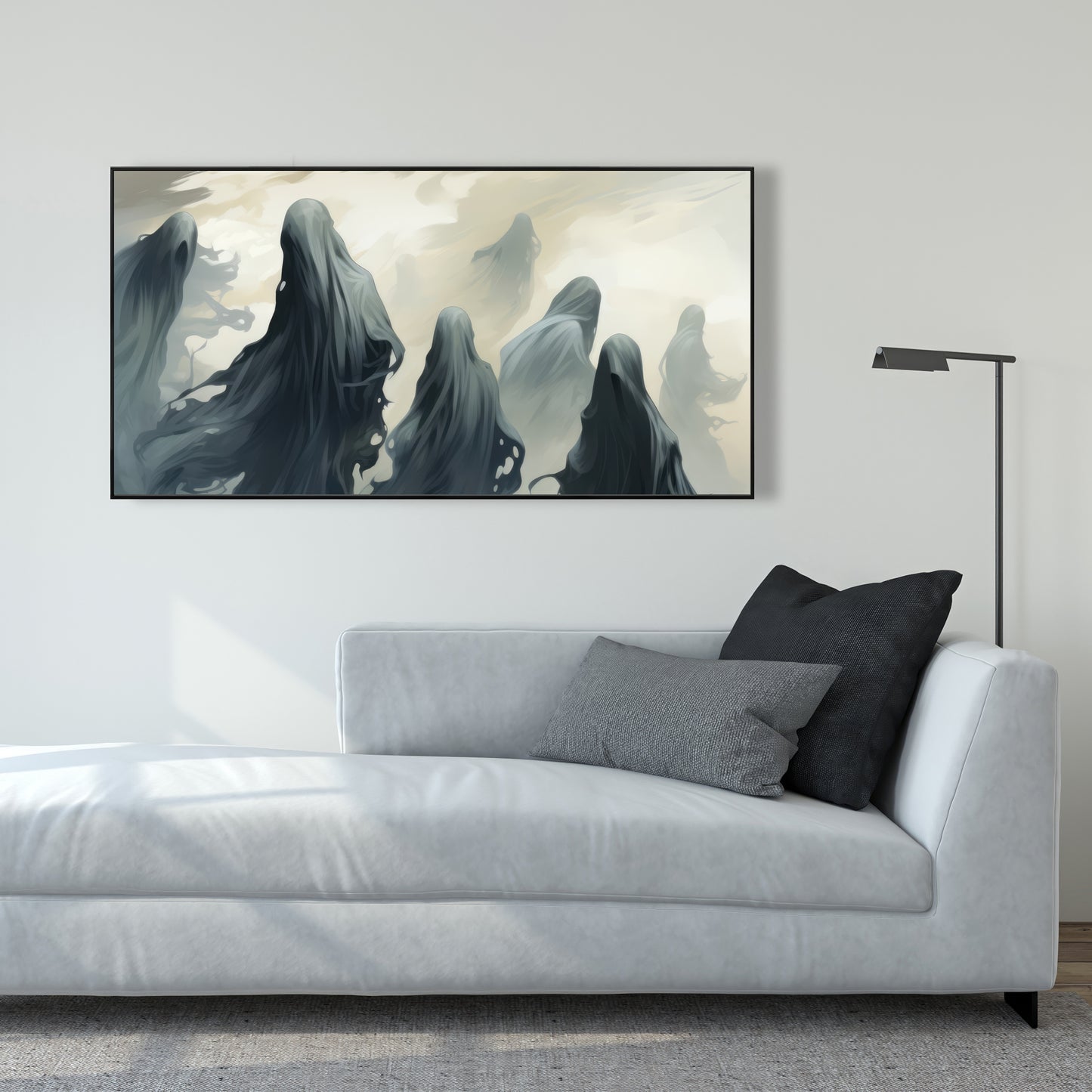 Cursed lands - 36"x36" Framed canvas