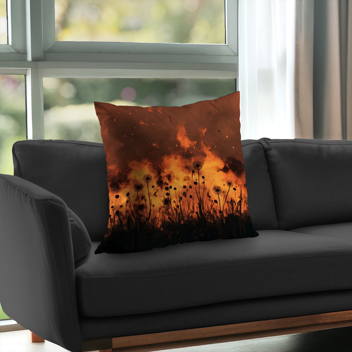 Ablaze - Throw Pillow