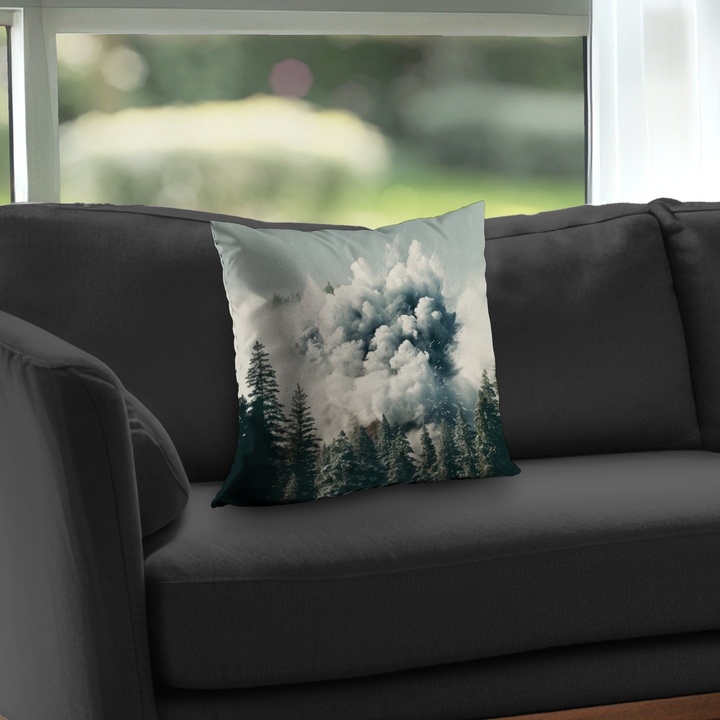 Unwanted catastrophe - Throw Pillow