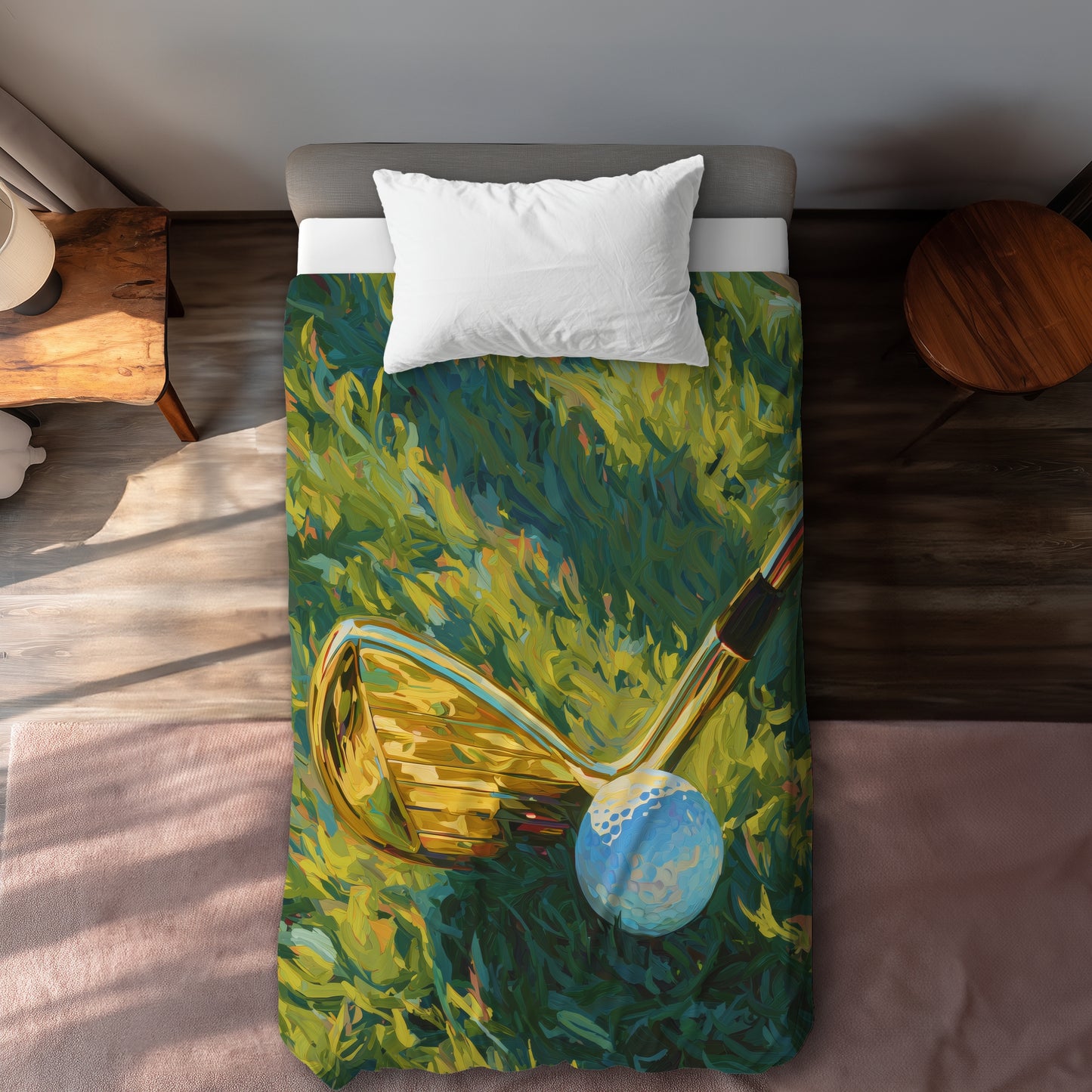 Golden Club Summer Object Duvet Cover | Home Decor Essentials