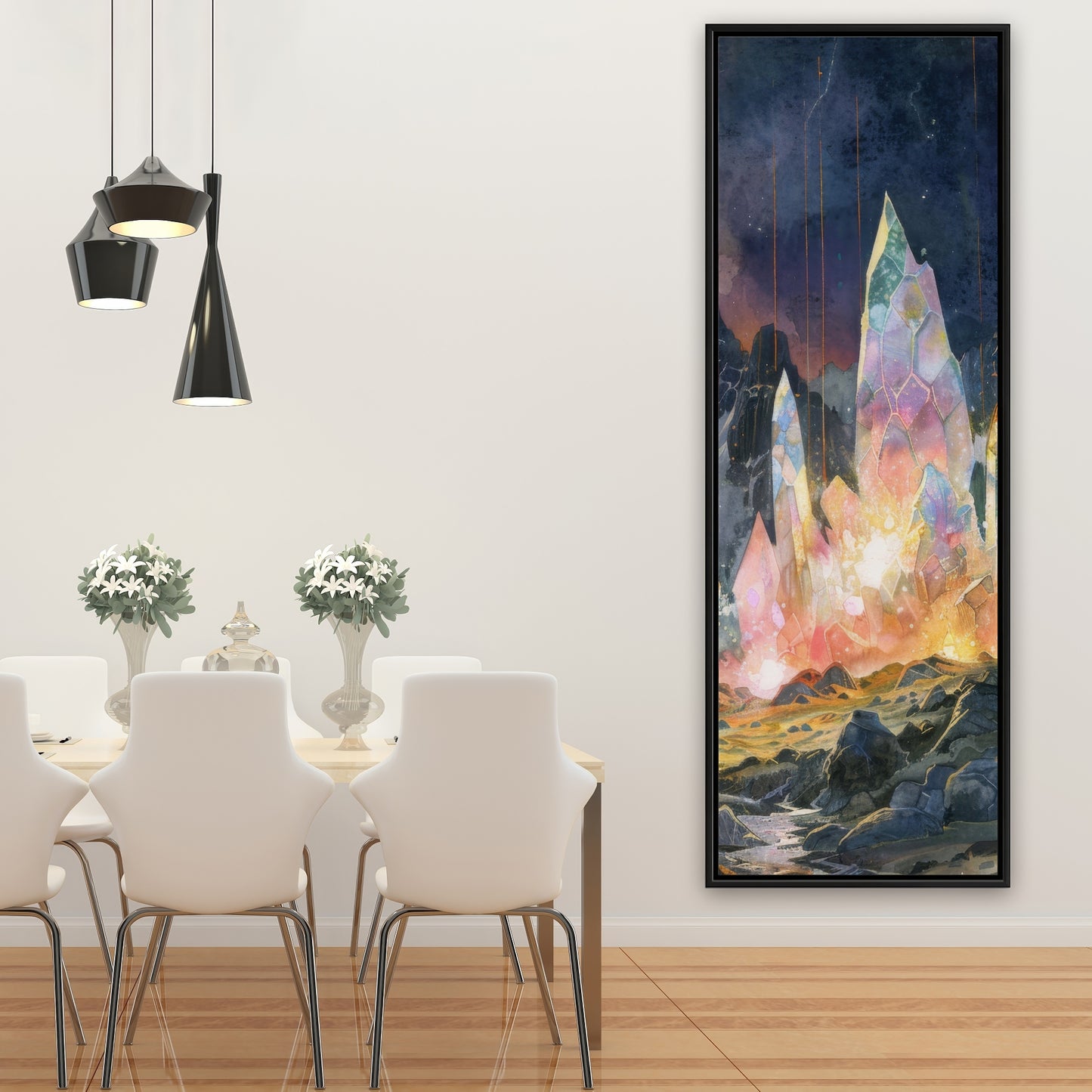 Growing strong - 36"x36" Framed canvas