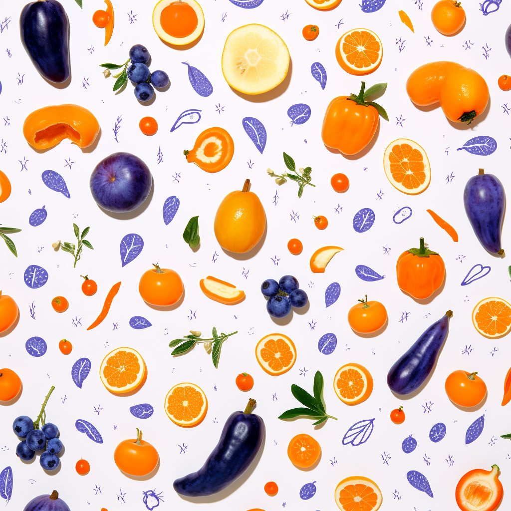 Orange and Purple White Duvet Cover | Stylish Home Decor