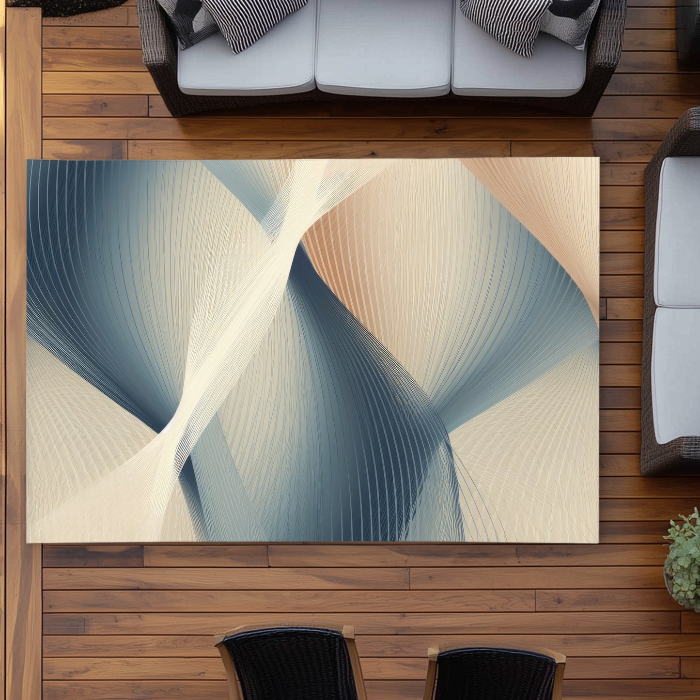 Heavenly Threads Outdoor Area Rug | Stylish Home Decor