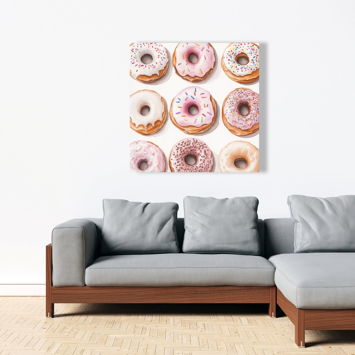 Donuts - 32"x32" Canvas