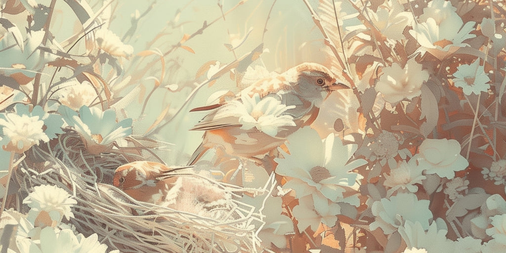 The nest - Desk Mat