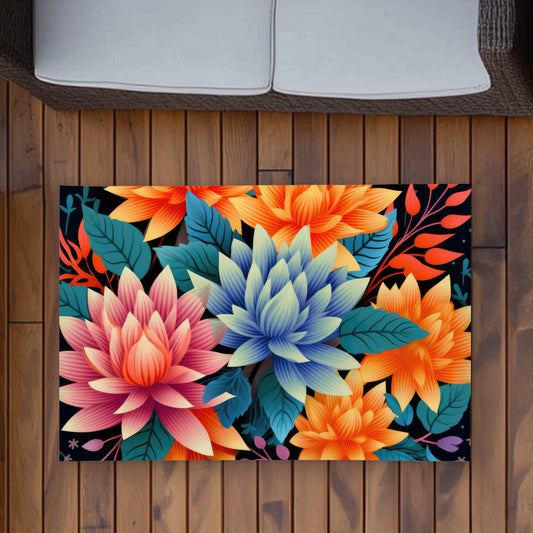 Tapis d'extérieur Color Bouquet | Élégant accent de décoration intérieure