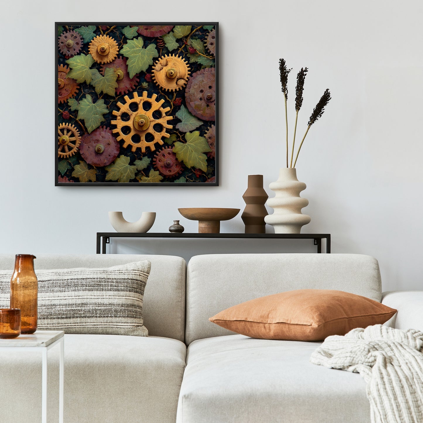 Nature punk - 24"x24" Framed canvas