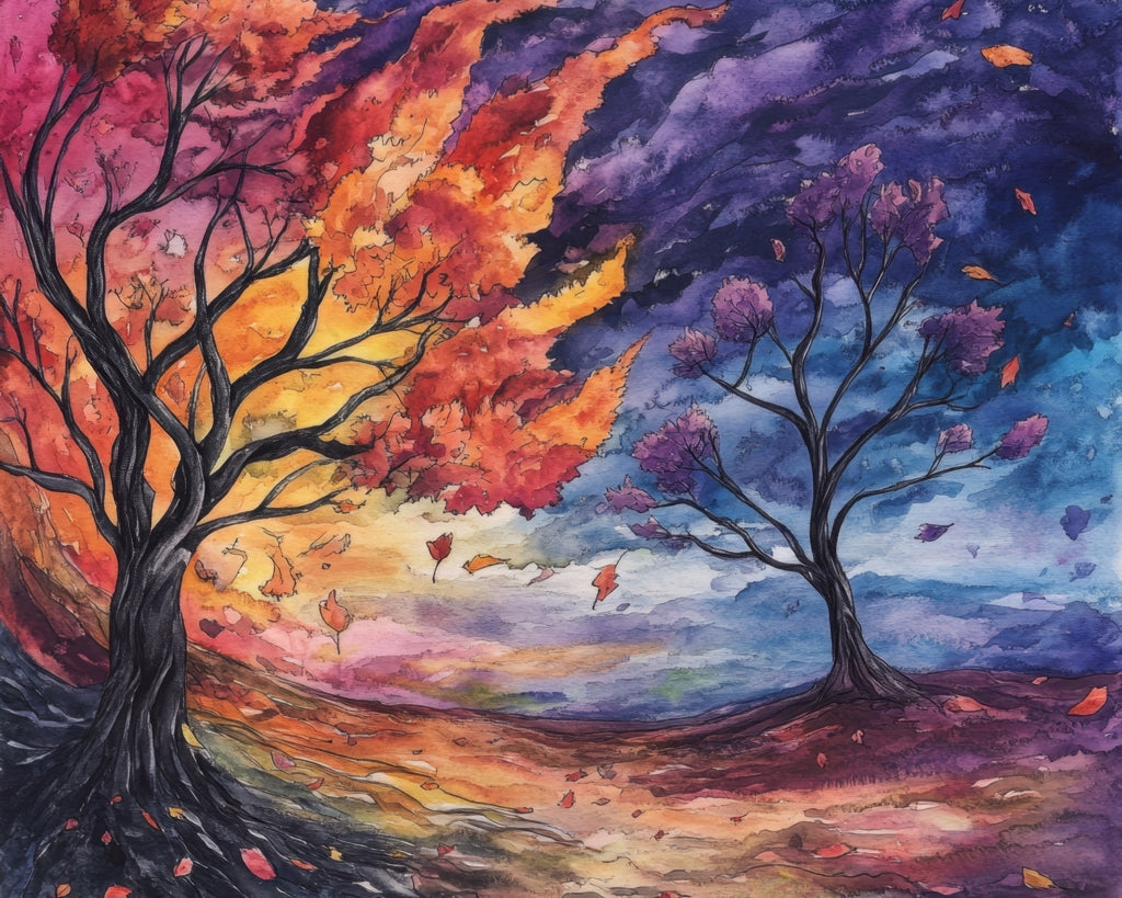 Before the storm - 14"x18" Polyester Placemat