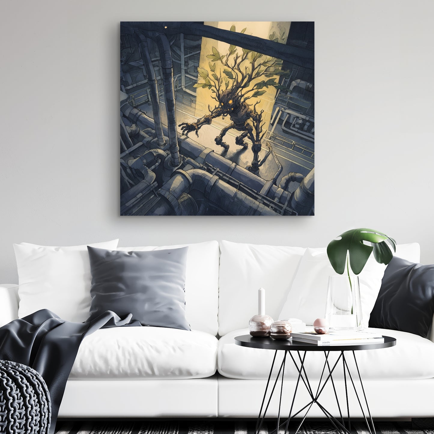 Regaining - 24"x24" Canvas