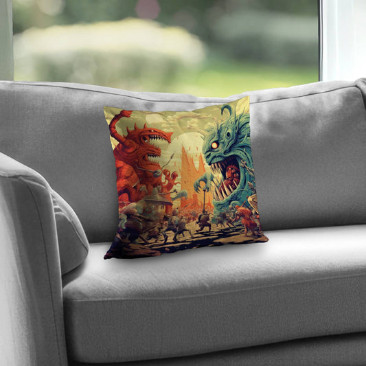 Colossi - Throw Pillow