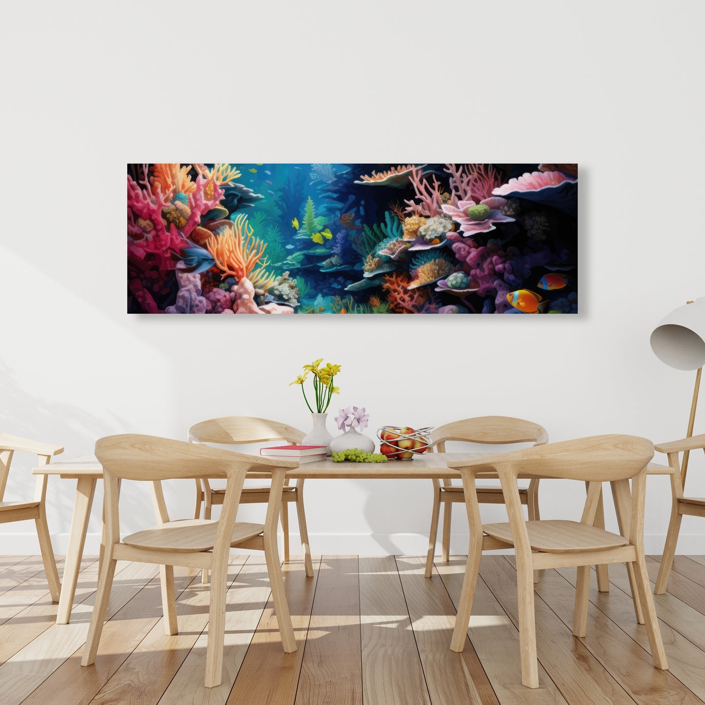 Coral - 32"x32" Canvas
