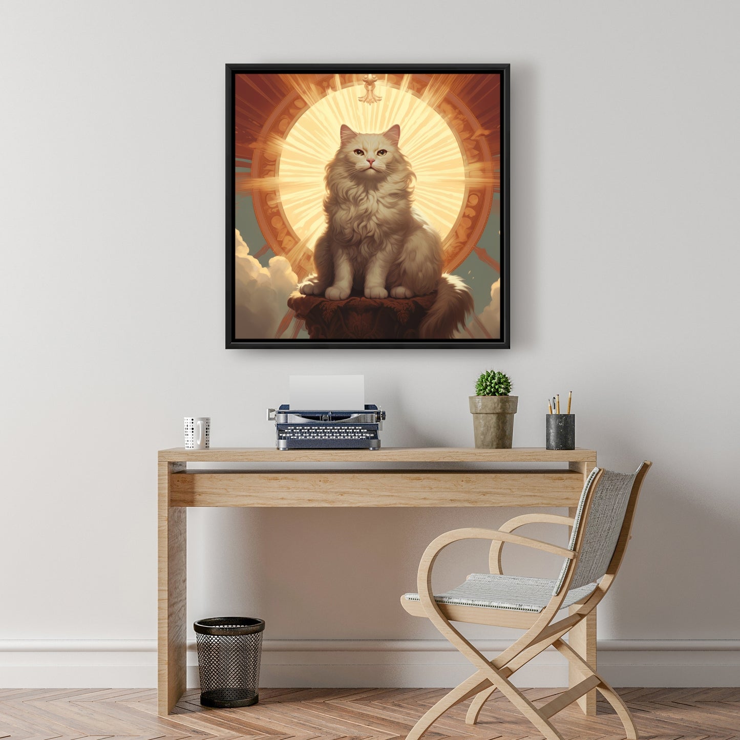Infinite carelessness - 36"x36" Framed canvas