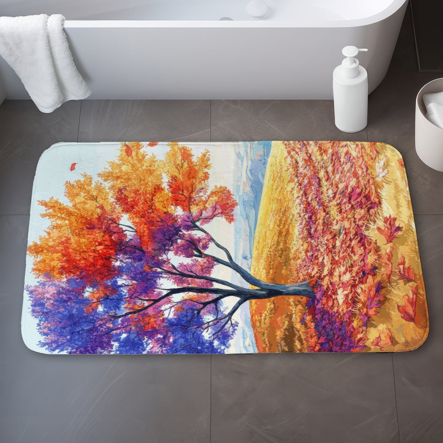 Spring breeze - 17"x24" Bath mat
