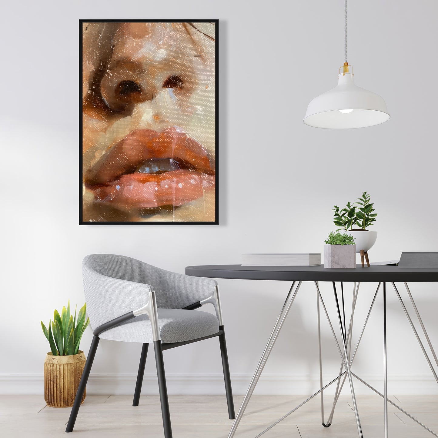 Lust - 24"x24" Framed canvas