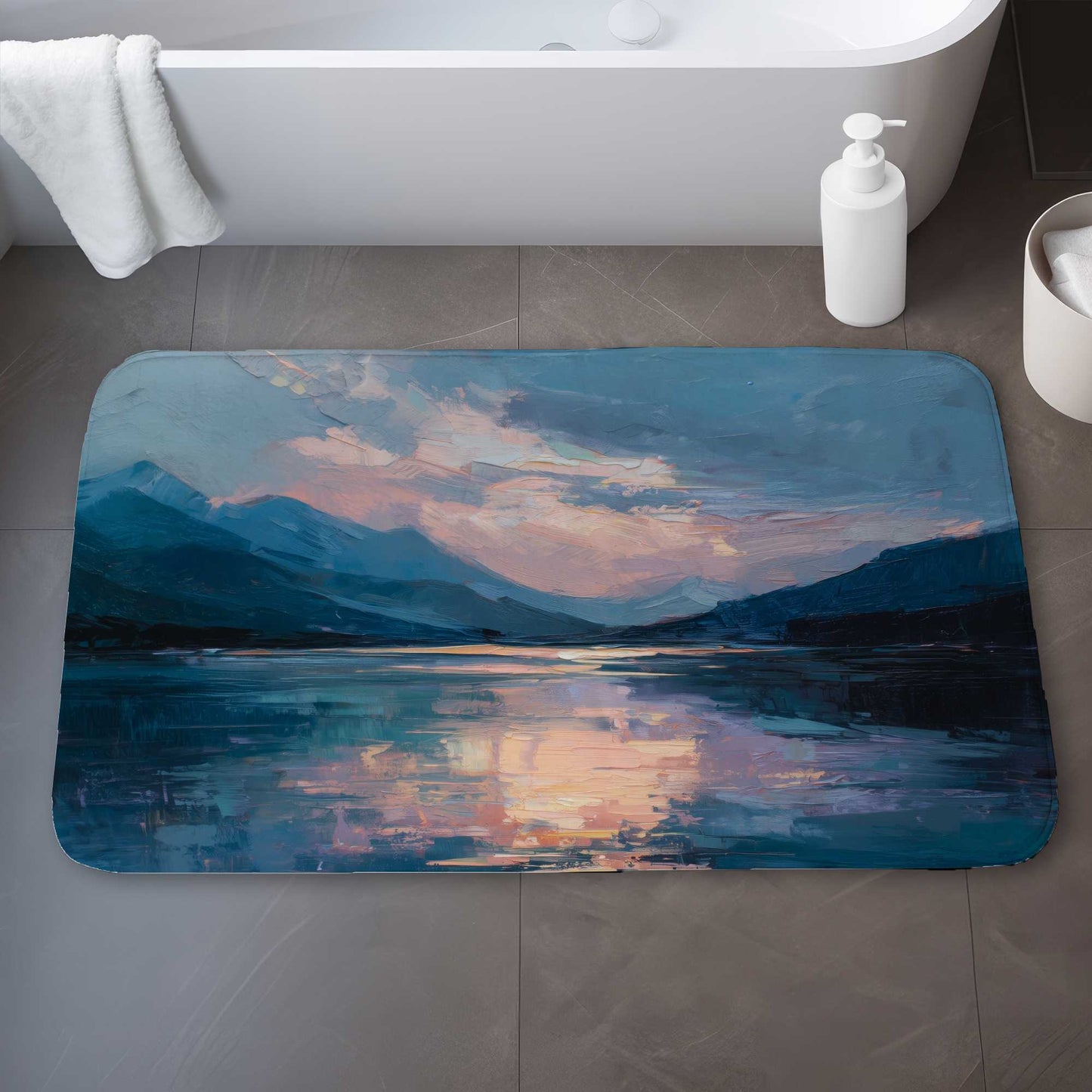 Reflect Bath Mat - Stylish, Soft, and Durable Home Decor