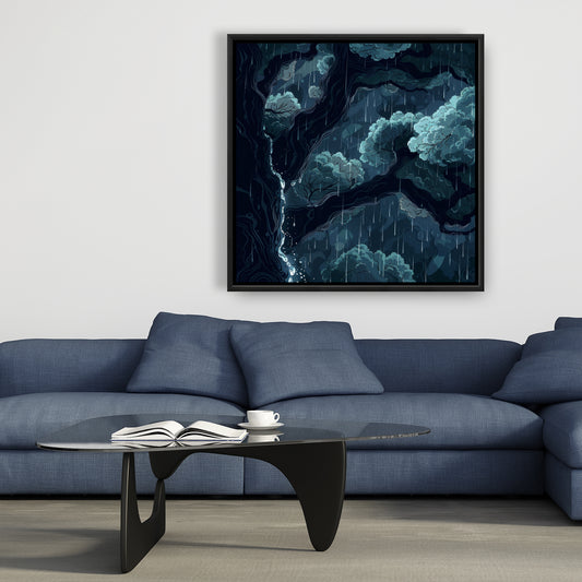 Canopy - 36"x36" Framed canvas