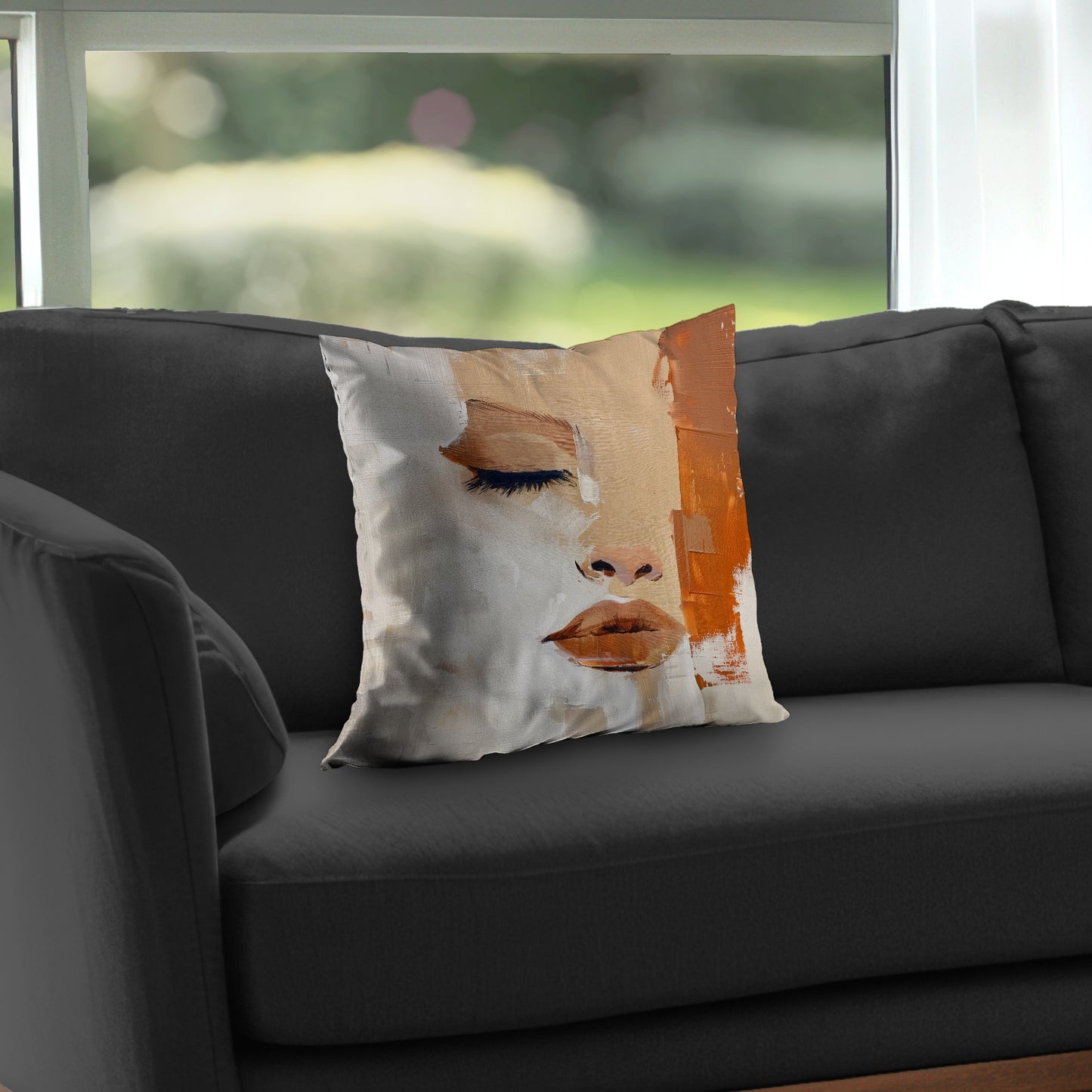 Half - Throw Pillow