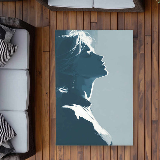 Silent Light Glow Outdoor Rug | Stylish Home Decor