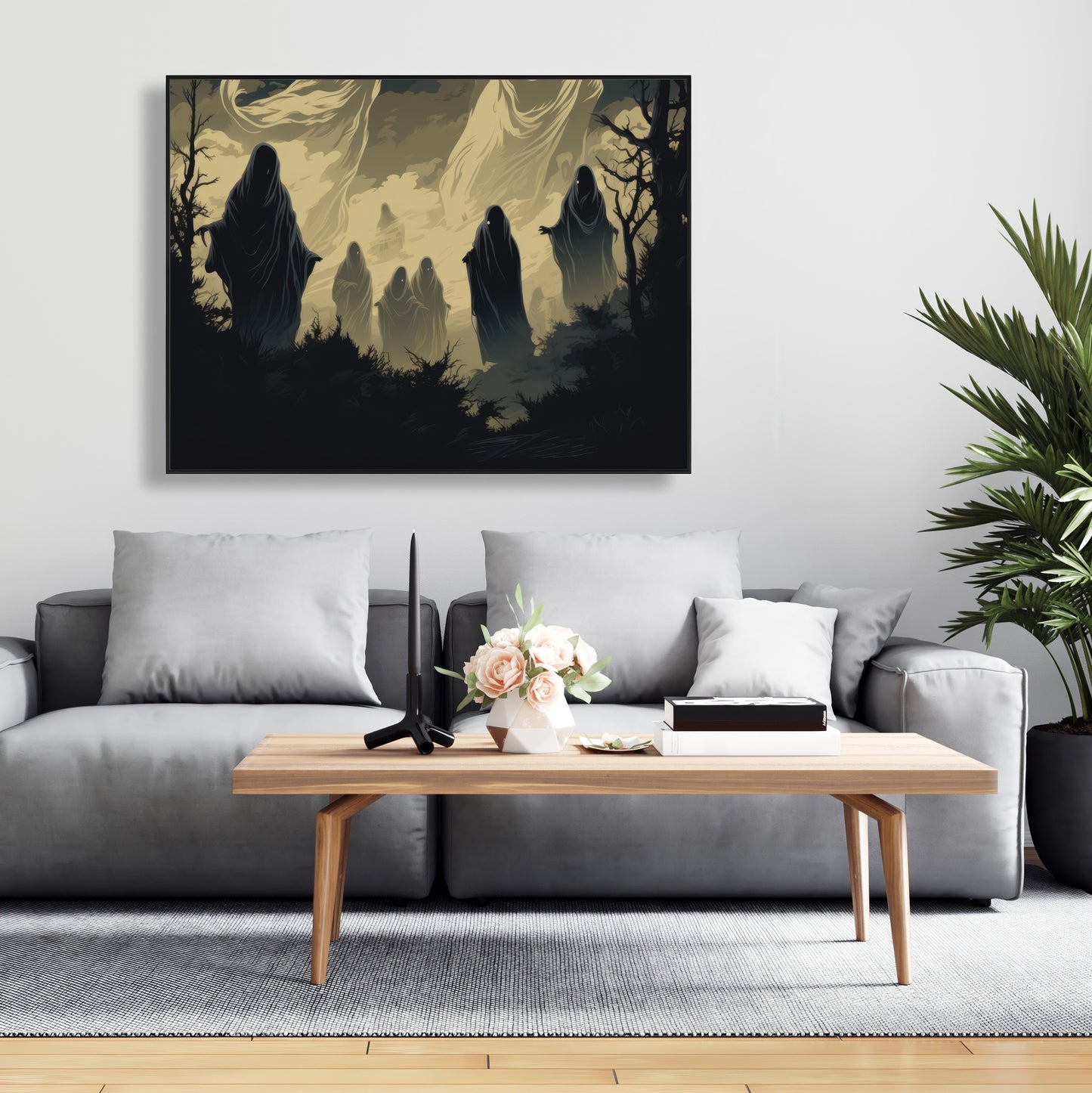 Limbo - 36"x36" Framed canvas