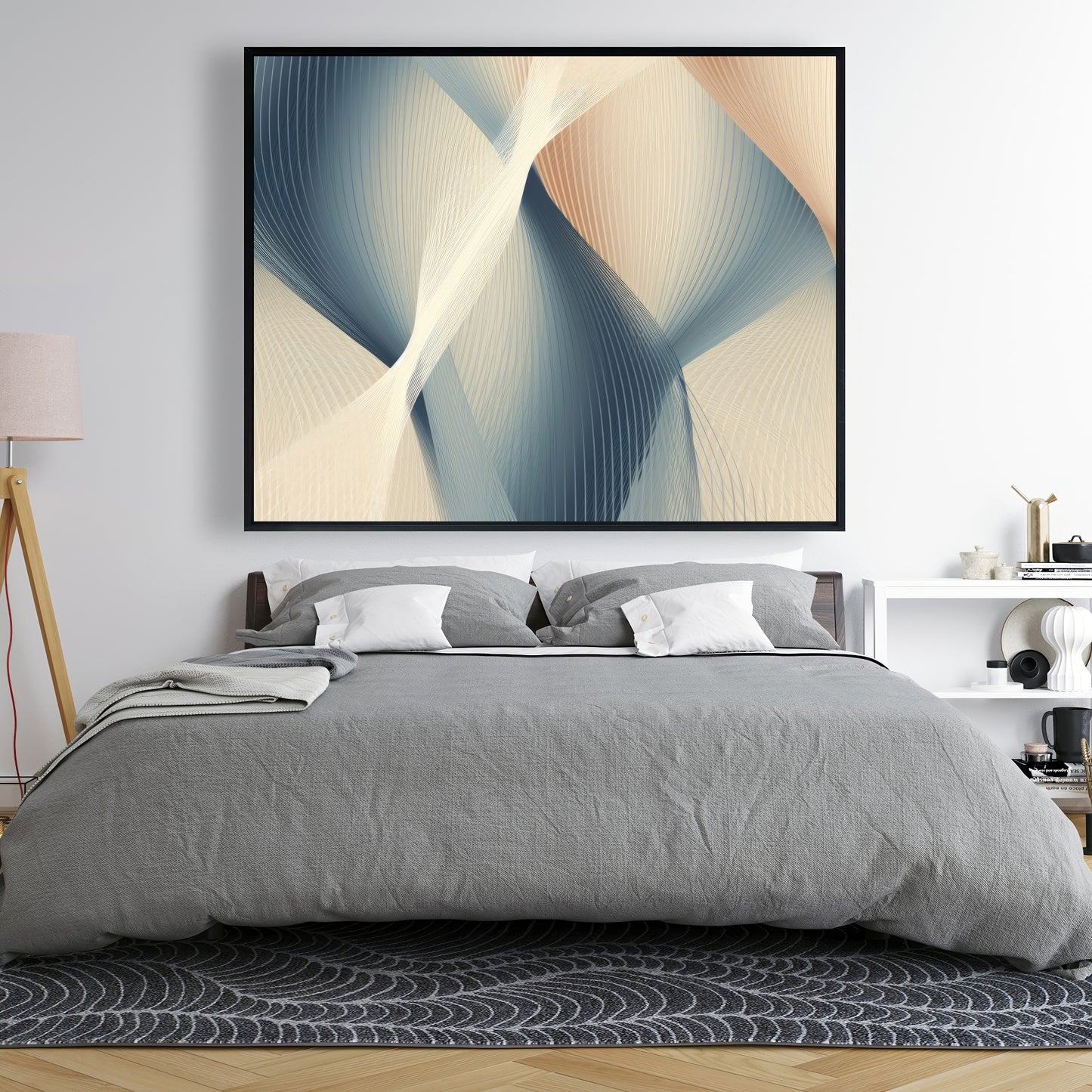 Heavenly threads - 36"x36" Framed canvas