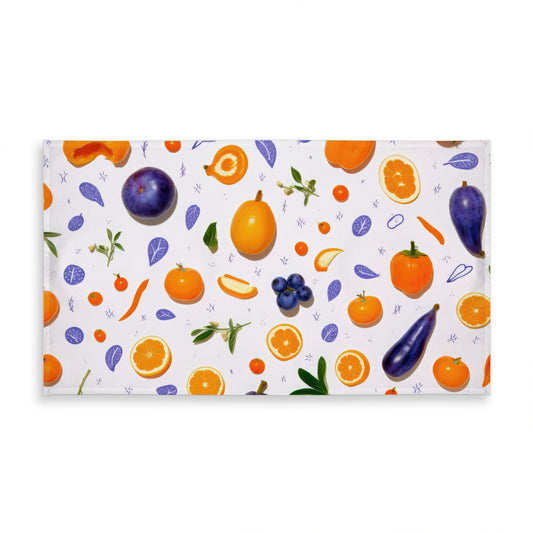 Orange et violet - Nappe