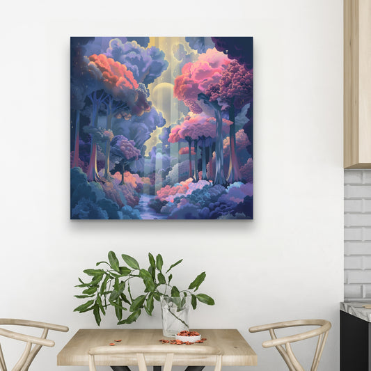 Beams - 32"x32" Canvas