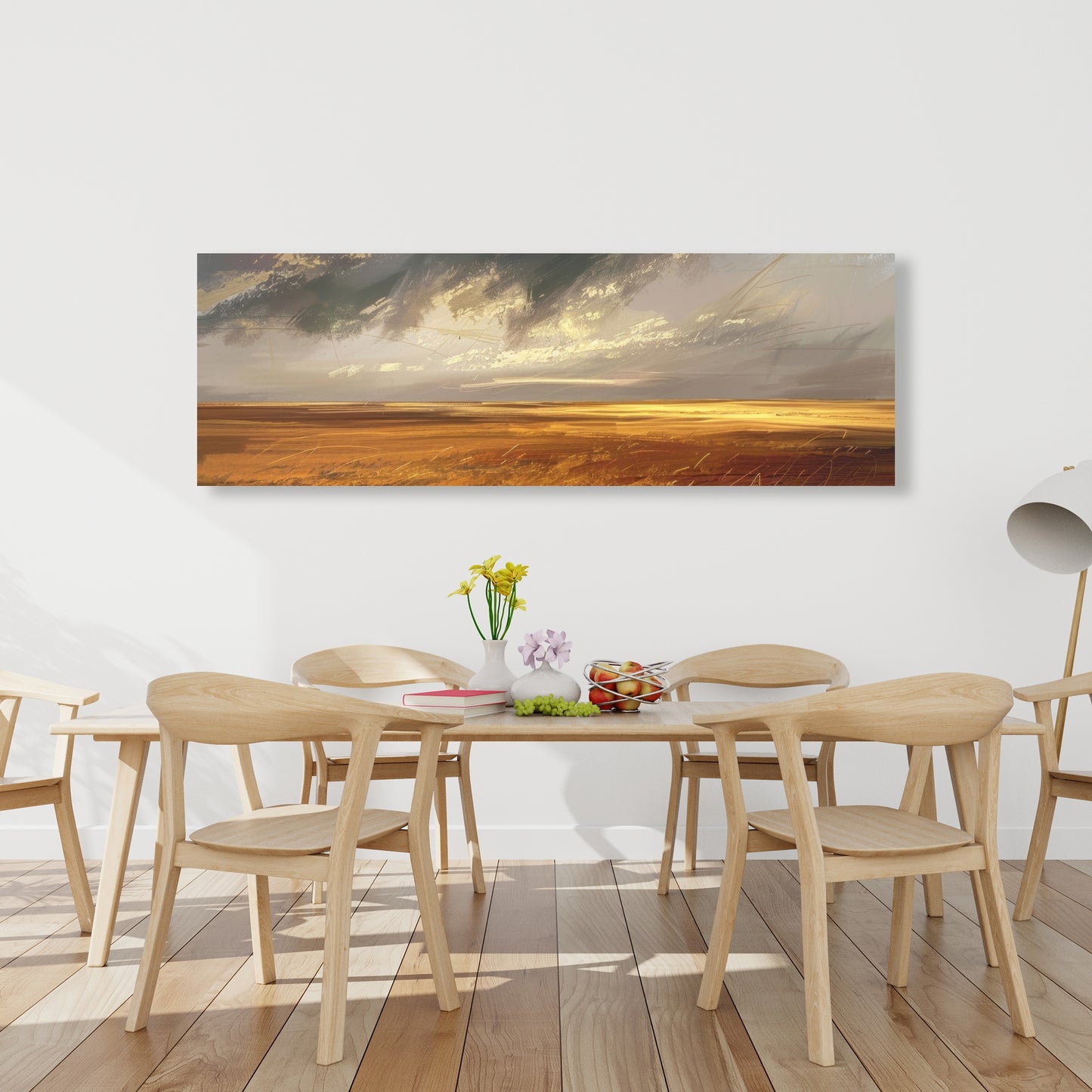 Before the Storm - Gray Canvas Art for Home Decor