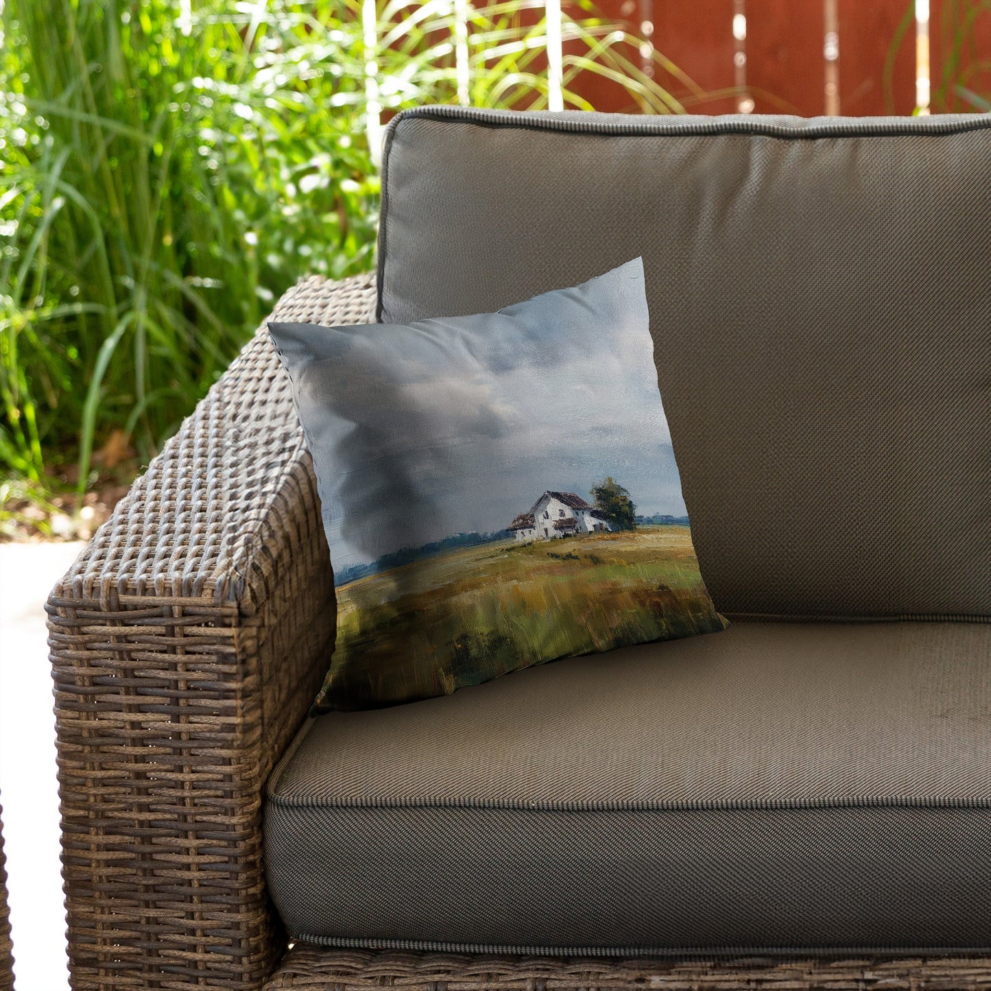 Marsh - Throw Pillow