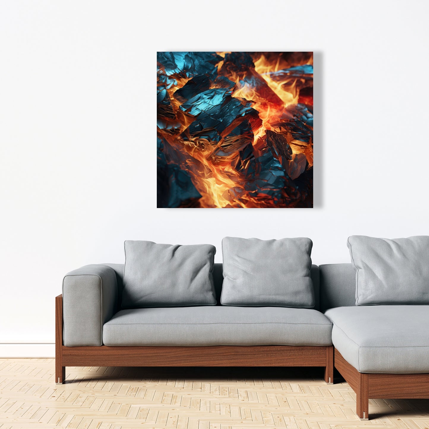 Cursed visions - 32"x32" Canvas