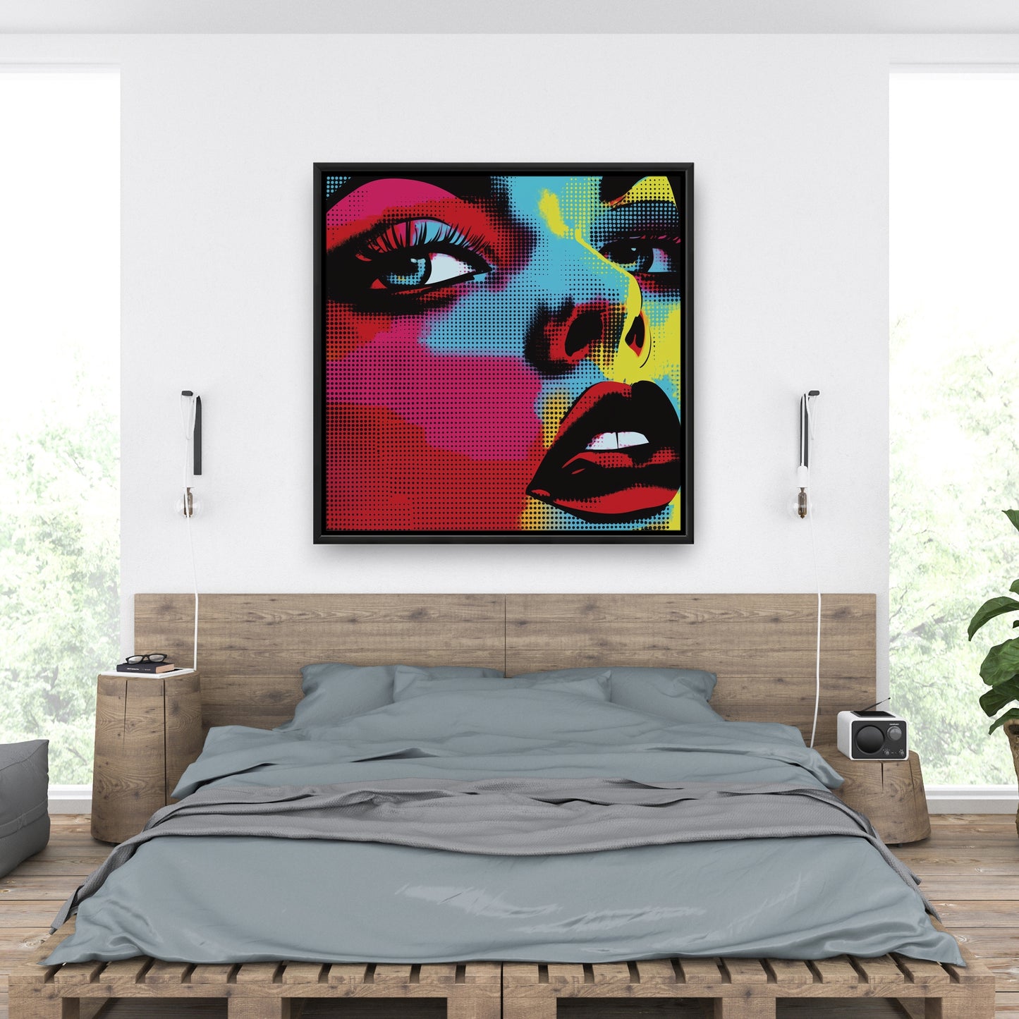Comics - 24"x24" Framed canvas
