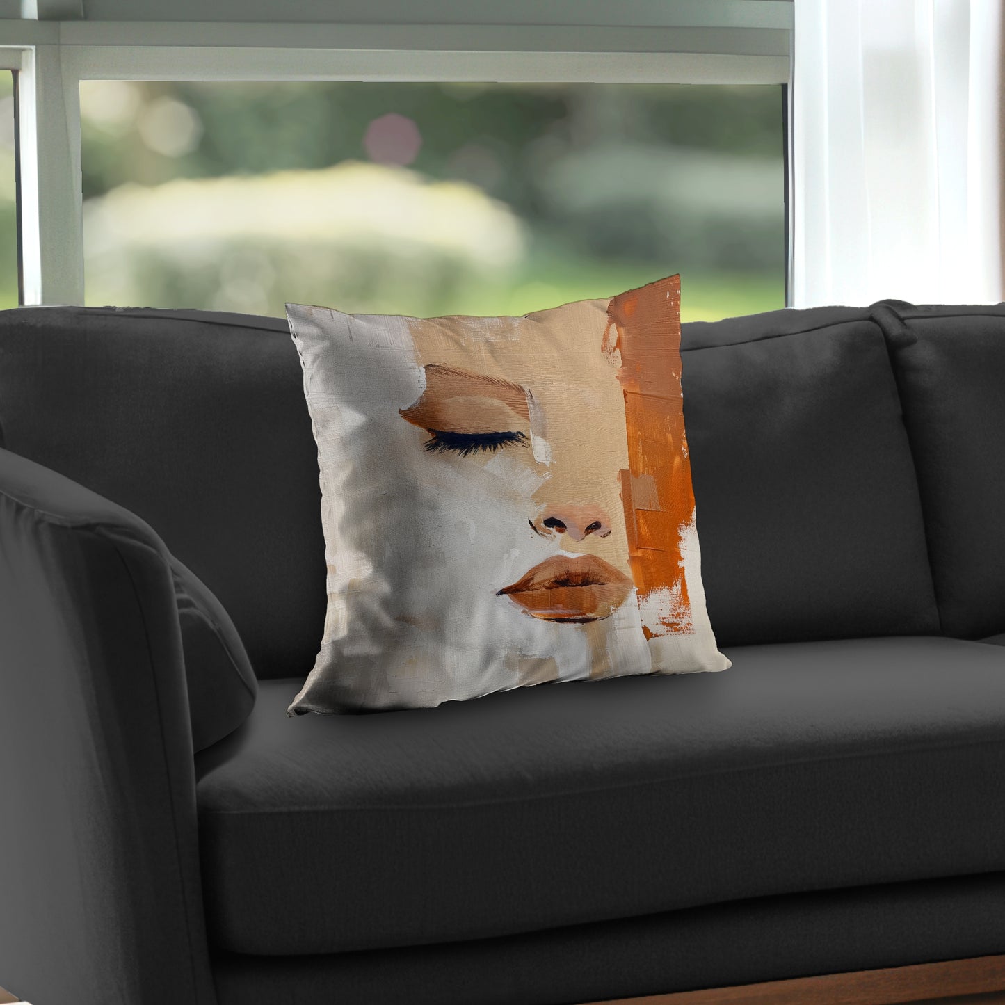 Half - Throw Pillow