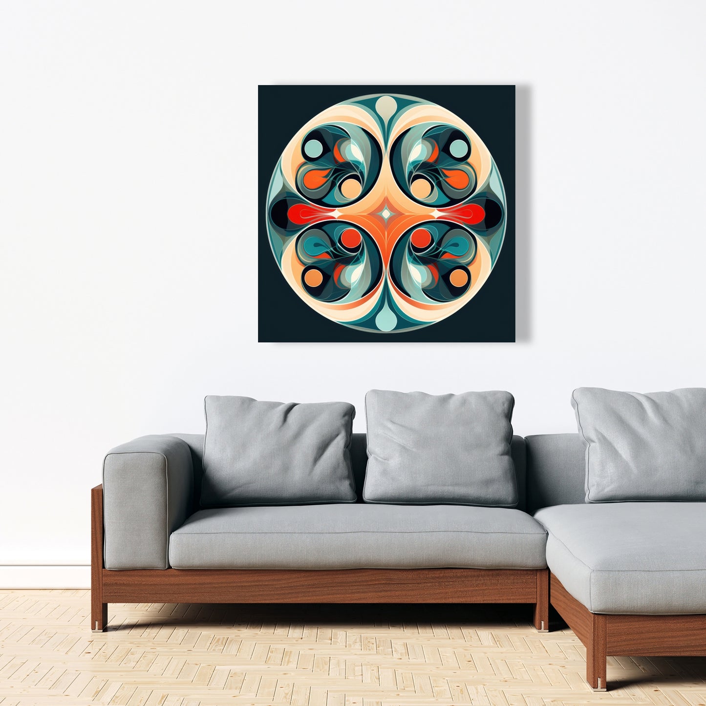 Opening your mind - 32"x32" Canvas