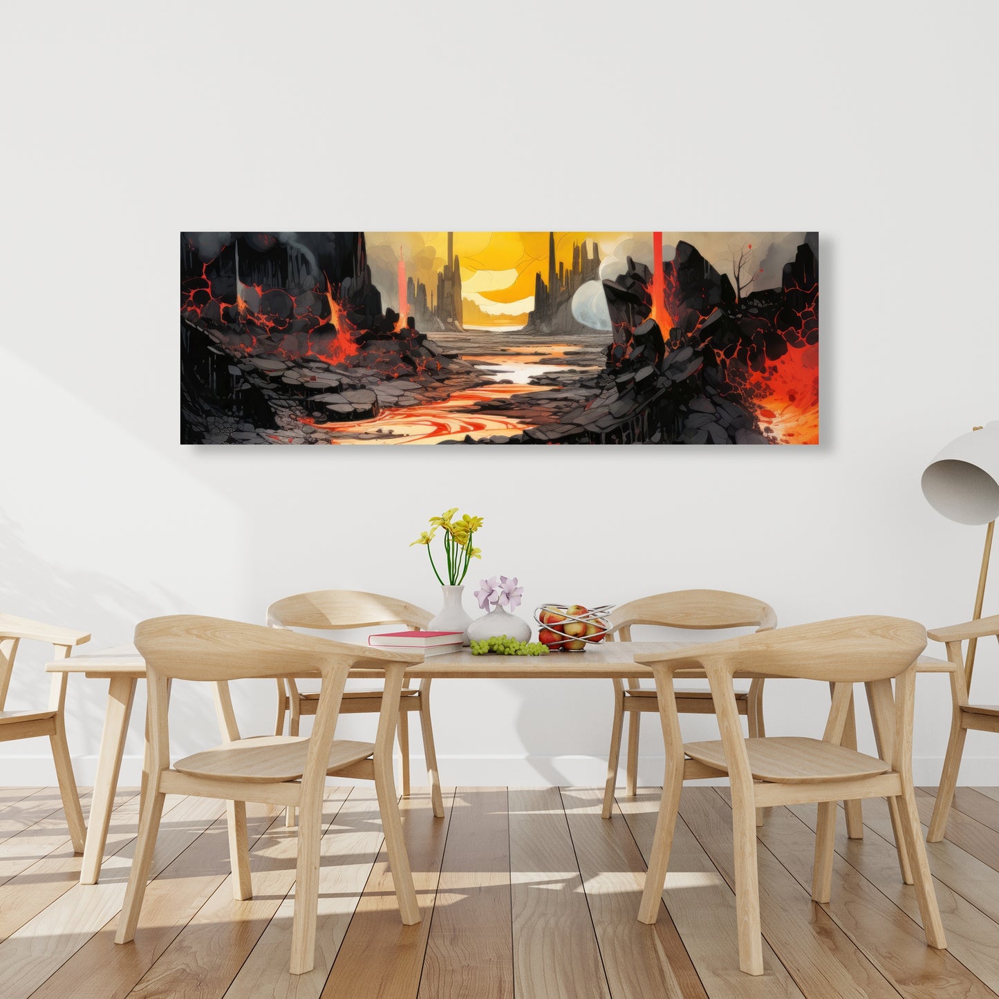 Charred - 32"x32" Canvas