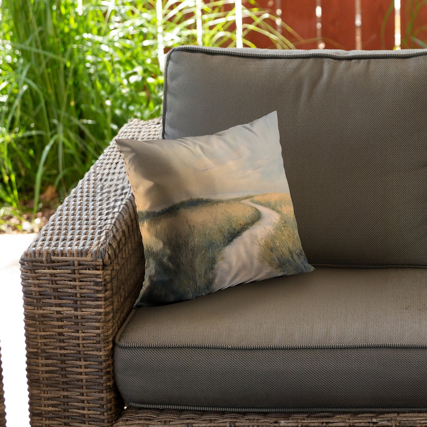 Soft Breeze Green Poly Twill Throw Pillow Insert | Home Decor