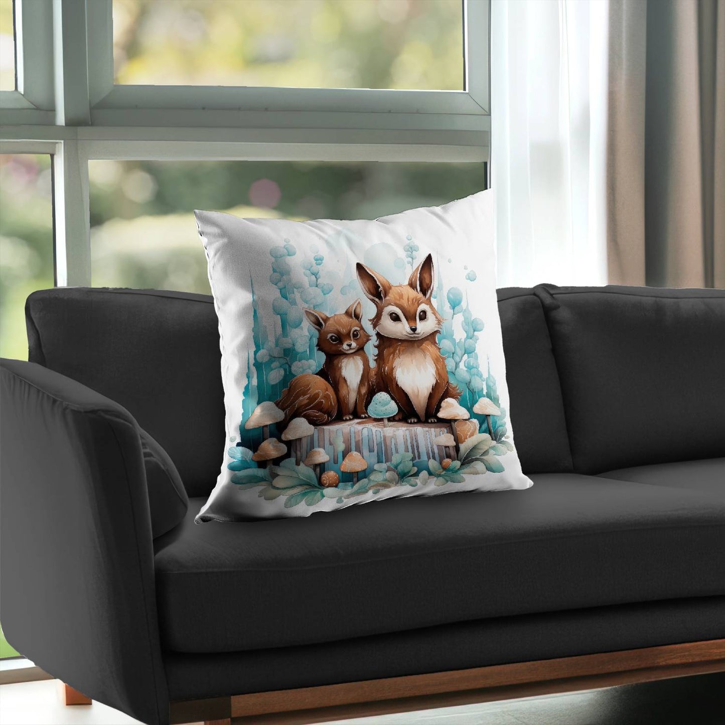 Two pals - Throw Pillow